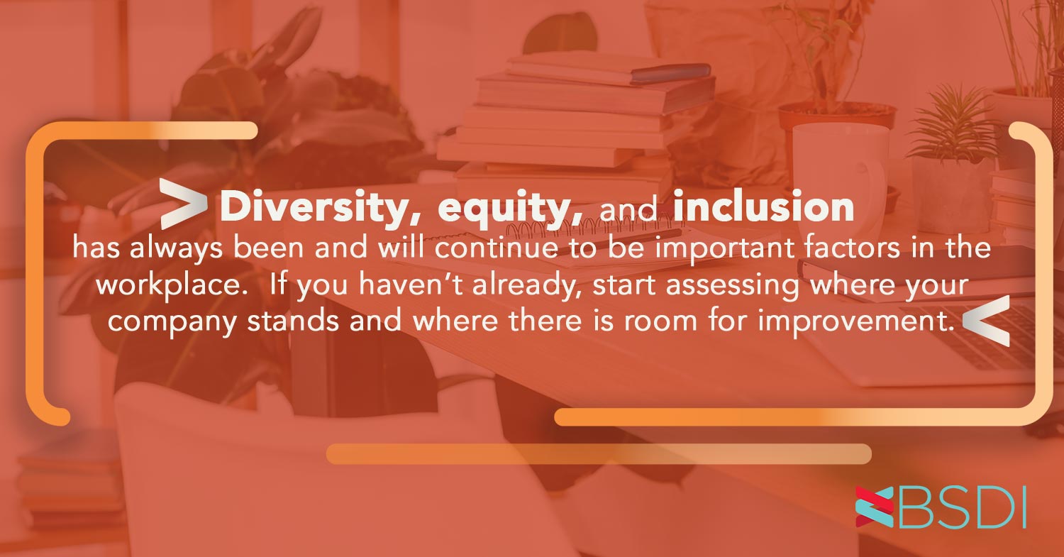 Diversity, equity, and inclusion are important aspects of workplace wellbeing.